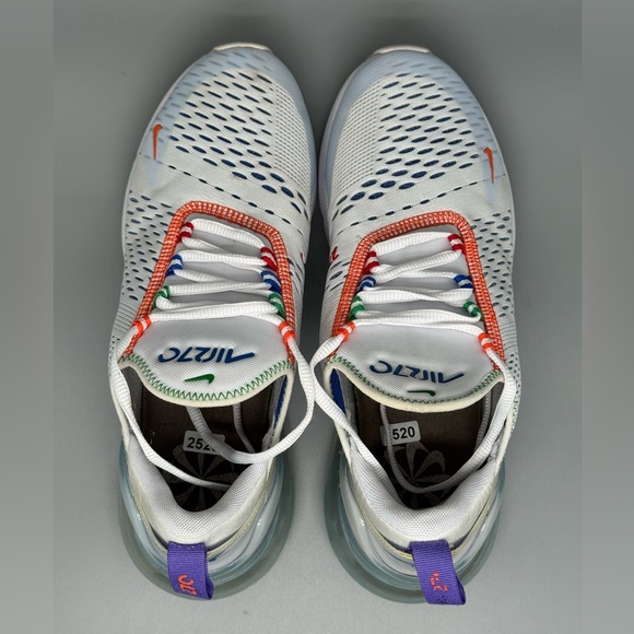 Nike Air Max‎ 270 Olympic Rings Running Shoes DC1997-100 Women's Sz 8.5 EU40 - Picture 4 of 11